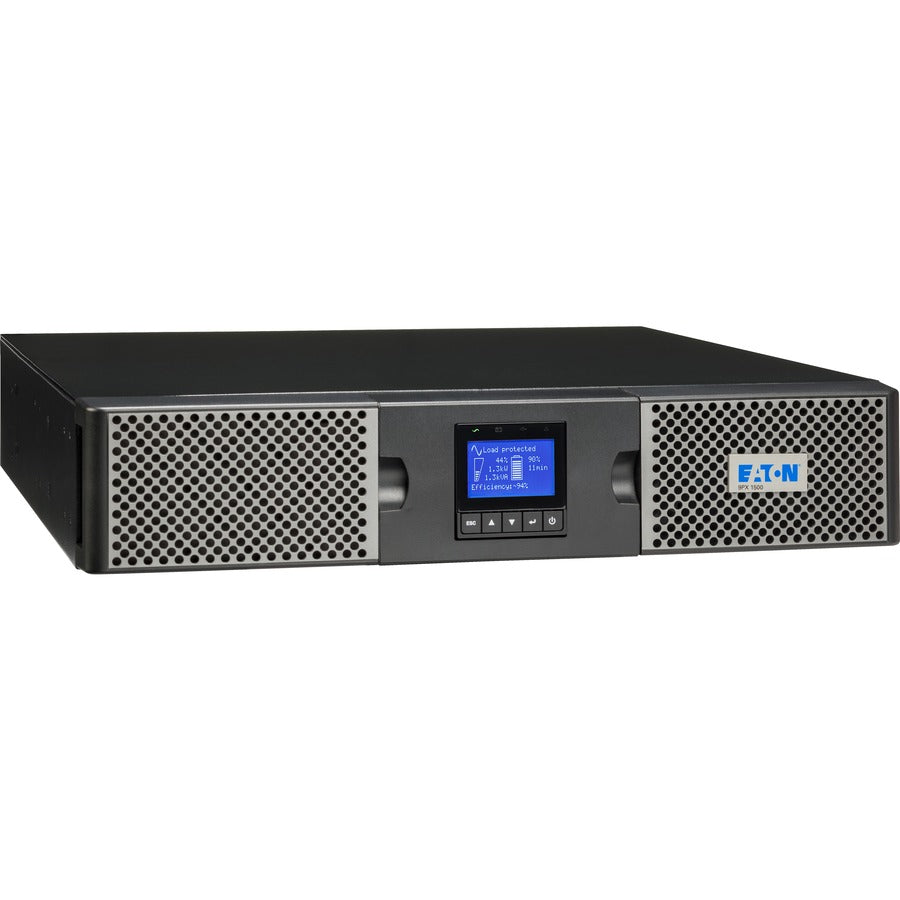 Eaton 9PX 3000VA 2700W 120V Online Double-Conversion UPS - L5-30P 6x 5-20R 1 L5-30R Outlets Cybersecure Network Card Option Extended Run 2U Rack/Tower