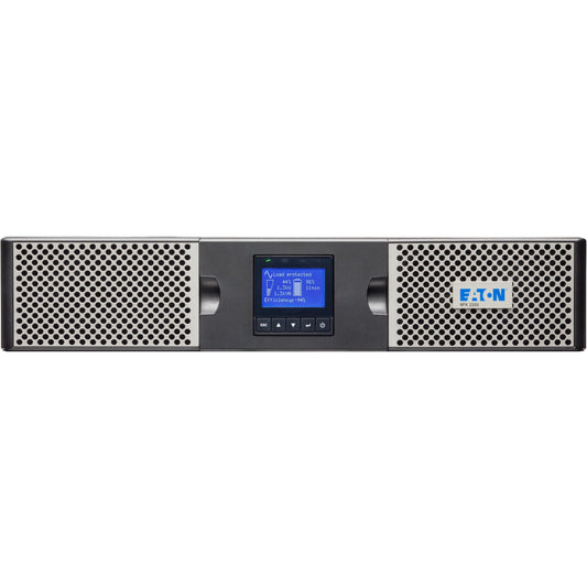 Eaton 9PX 2200VA 2000W 208V Online Double-Conversion UPS - L6-20P 8 C13 2 C19 Outlets Cybersecure Network Card Option Extended Run 2U Rack/Tower
