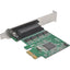 Tripp Lite 4-Port DB9 (RS-232) Serial PCI Express (PCIe) Card with Breakout Cable Full Profile