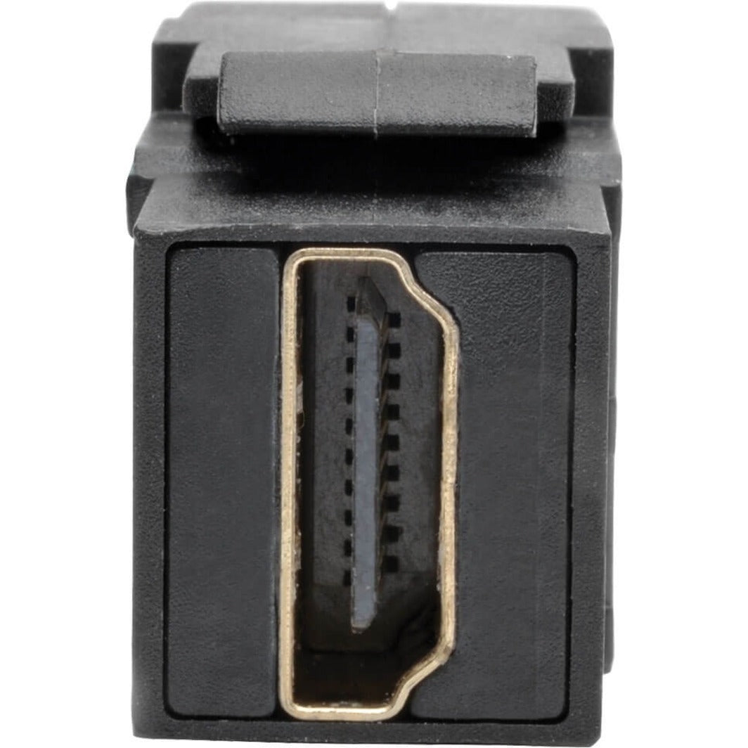 Tripp Lite High-Speed HDMI with Ethernet All-in-One Keystone/Panel Mount Extension Cable (M/F) Angled Connector 1 ft. (0.31 m)