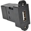 Tripp Lite USB 2.0 Keystone Panel Mount Coupler All-in-One F/F USB-A Black