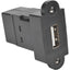 Tripp Lite USB 2.0 Keystone Panel Mount Coupler All-in-One F/F USB-A Black