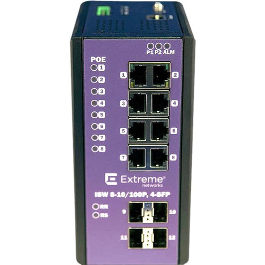 Extreme Networks ISW 8-10/100P 4-SFP Ethernet Switch