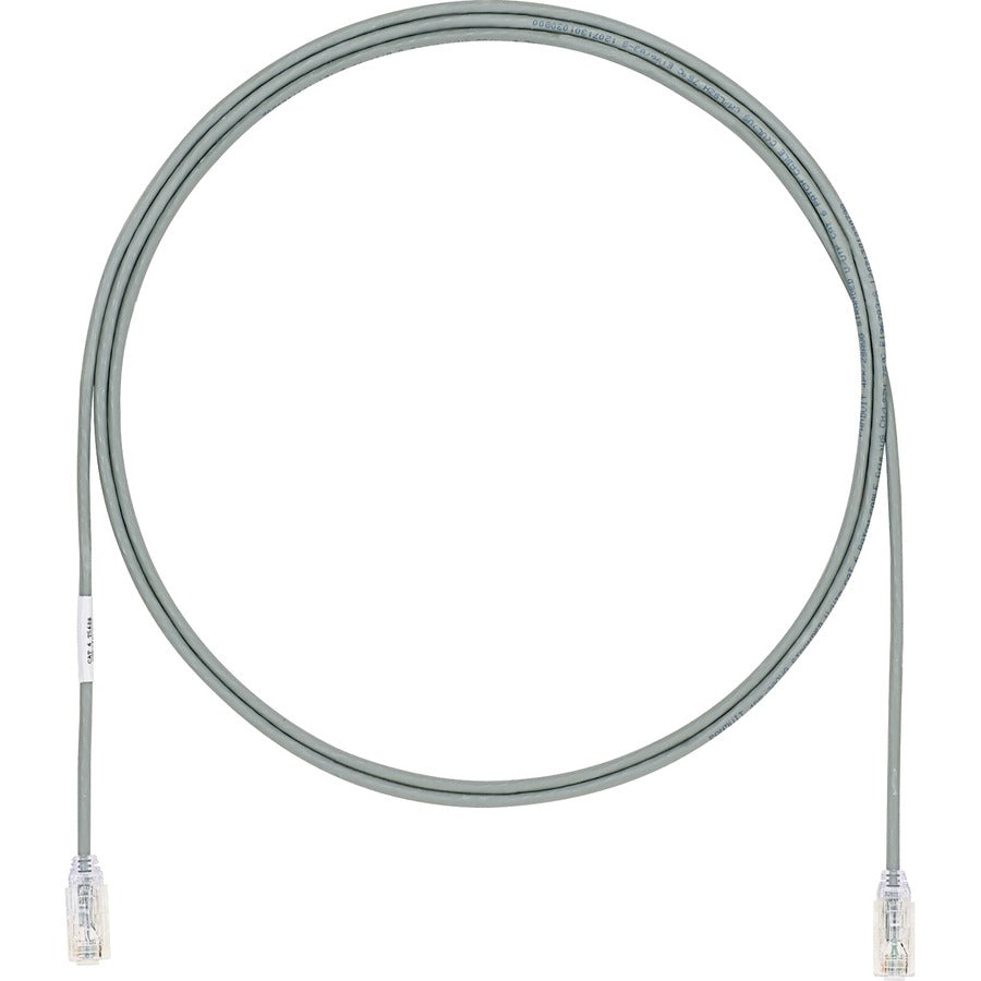 7FT CAT6A GRAY 28AWG UTP PATCH 