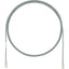 7FT CAT6A GRAY 28AWG UTP PATCH 