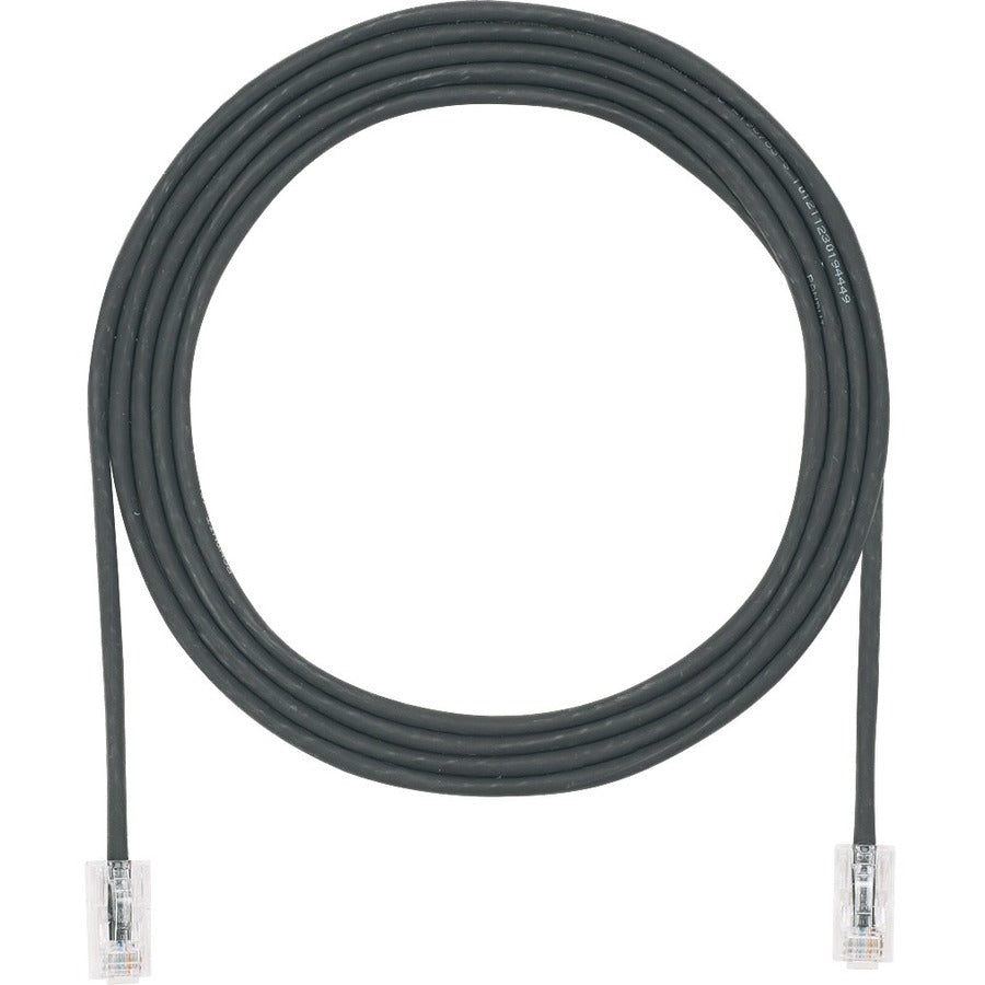 15FT CAT6A BLK 28AWG UTP       