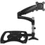 StarTech.com Laptop Monitor Stand Computer Monitor Stand Articulating VESA Mount Monitor Desk Mount For up to 27