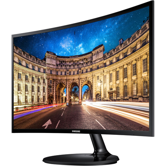 Samsung C27F390 27" Full HD Curved Screen LCD Monitor - 16:9 - High Glossy Black - TAA Compliant