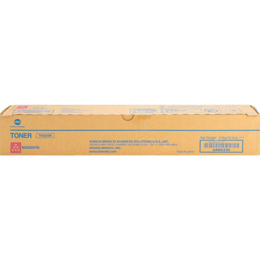 Konica Minolta Original Laser Toner Cartridge - Magenta - 1 Each