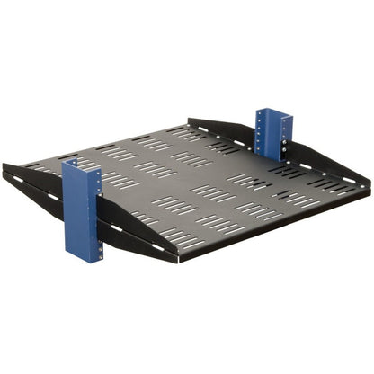 Rack Solutions 2U 2Post Heavy Duty Center Mount Vented Shelf 21in (D)