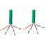 Tripp Lite Cat6 Gigabit Solid Core Plenum-Rated UTP CMP PVC Bulk Ethernet Cable Green 1000 ft. (304.8 m)