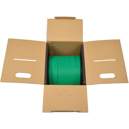 Tripp Lite Cat6 Gigabit Solid Core Plenum-Rated UTP CMP PVC Bulk Ethernet Cable Green 1000 ft. (304.8 m)