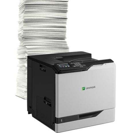 Lexmark CS820 CS820dte Desktop Laser Printer - Color