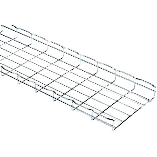 Black Box Basket Tray Section - 2"H x 10'L x 12"W Steel 3-Pack