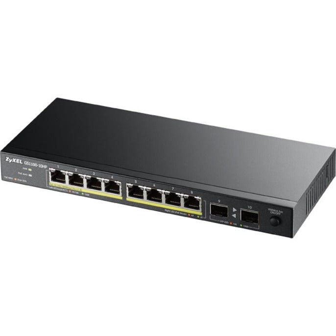 GS1100-10HP 8PORT UNMNGD GIG   