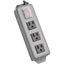 Tripp Lite Industrial Power Strip 3-Outlet 9 ft. (2.7 m) Cord NEMA 5-15P Plug Switch Guard