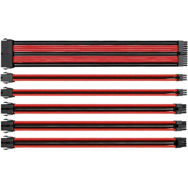 Thermaltake TtMod Sleeve Cable - Red/Black