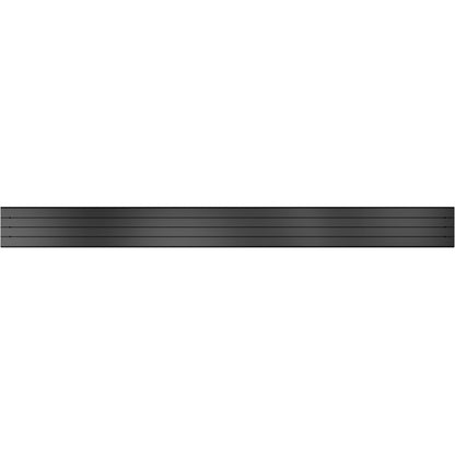 Chief Fusion Mounting Rail for Menu Board - Black