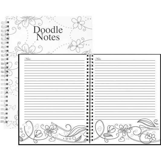 House of Doolittle Doodle Notes Spiral Notebook