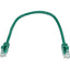Monoprice FLEXboot Series Cat6 24AWG UTP Ethernet Network Patch Cable 1ft Green
