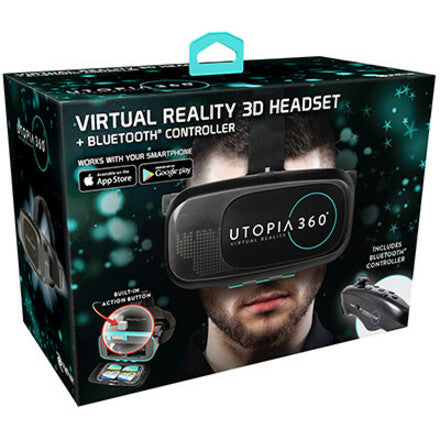 ReTrak Utopia 360&deg; VR Headset + Bluetooth Controller