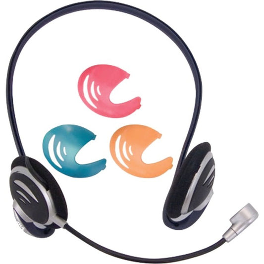 Digital Innovations Behind-the-Neck Multimedia Headset with Customizable Colors