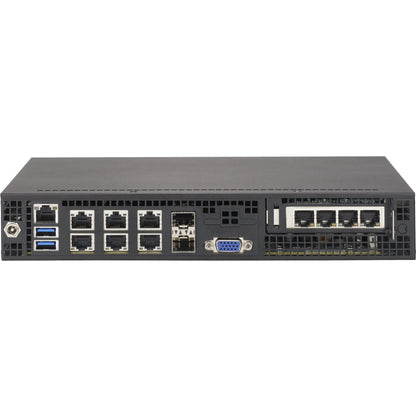Supermicro SuperServer E300-8D 1U Mini PC Server - 1 x Intel Xeon D-1518 2.20 GHz - Serial ATA/600 Controller