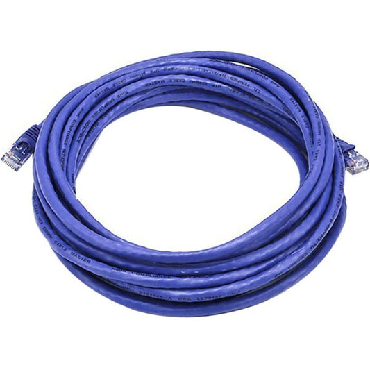 Monoprice Cat6 24AWG UTP Ethernet Network Patch Cable 20ft Purple