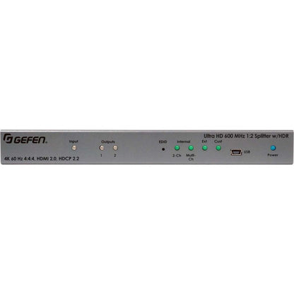 Gefen Ultra HD 600 MHz 1:2 Splitter for HDMI w/ HDR
