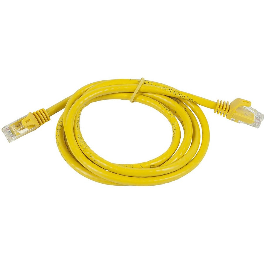 Monoprice FLEXboot Series Cat5e 24AWG UTP Ethernet Network Patch Cable 14ft Yellow