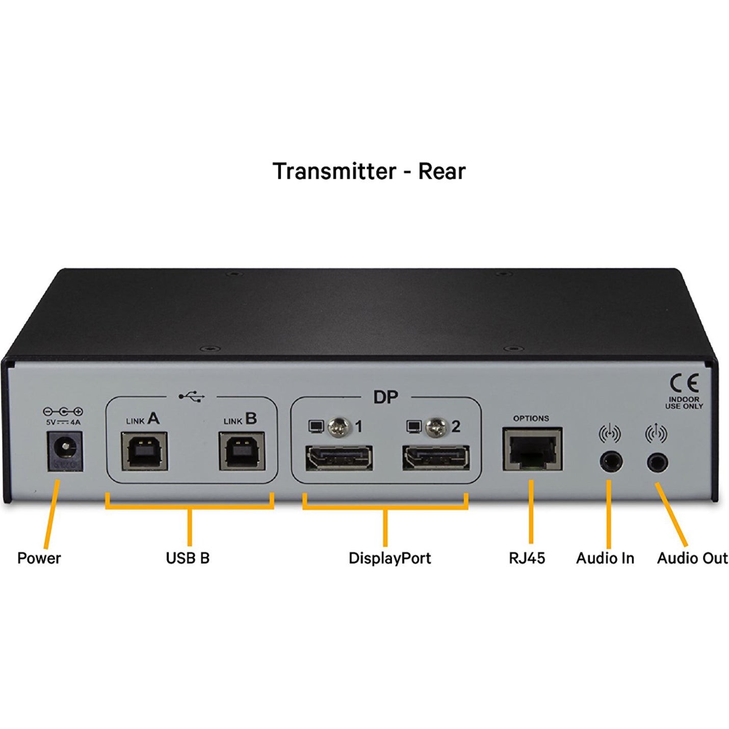 Vertiv Avocent LongView - Dual Monitor USB Audio CATx up to 100m / 330ft