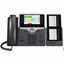 Cisco 8851 IP Phone - Corded - Corded - Bluetooth - Wall Mountable Desktop Tabletop