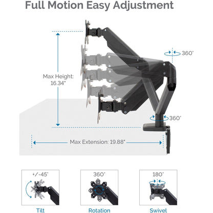 Fellowes Platinum Series Dual Monitor Arm
