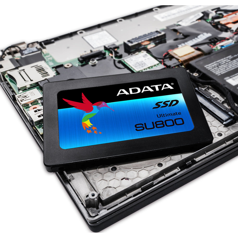 Adata Ultimate SU800 ASU800SS-128GT-C 128 GB Solid State Drive - 2.5" Internal - SATA (SATA/600) - Black