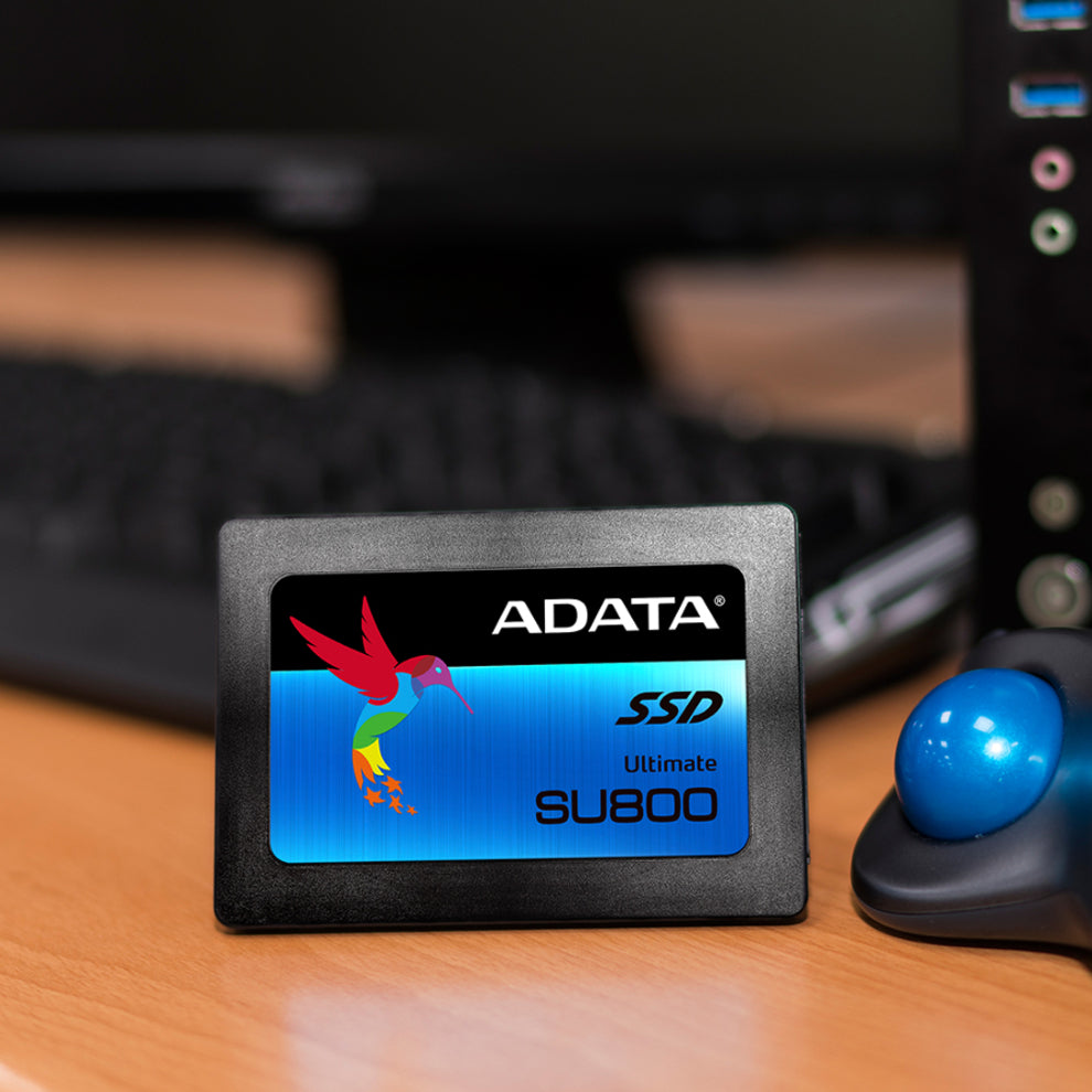 Adata Ultimate SU800 ASU800SS-128GT-C 128 GB Solid State Drive - 2.5" Internal - SATA (SATA/600) - Black