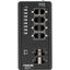Black Box Industrial Managed Gigabit Ethernet PoE+ Switch - (8) RJ-45 (4) SFP