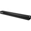 StarTech.com Vertical Cable Organizer with Finger Ducts - Vertical Cable Management Panel - Rack-Mount Cable Raceway - 20U - 3 ft.