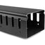 StarTech.com Vertical Cable Organizer with Finger Ducts - Vertical Cable Management Panel - Rack-Mount Cable Raceway - 20U - 3 ft.