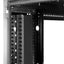 StarTech.com Vertical Cable Organizer with Finger Ducts - Vertical Cable Management Panel - Rack-Mount Cable Raceway - 20U - 3 ft.