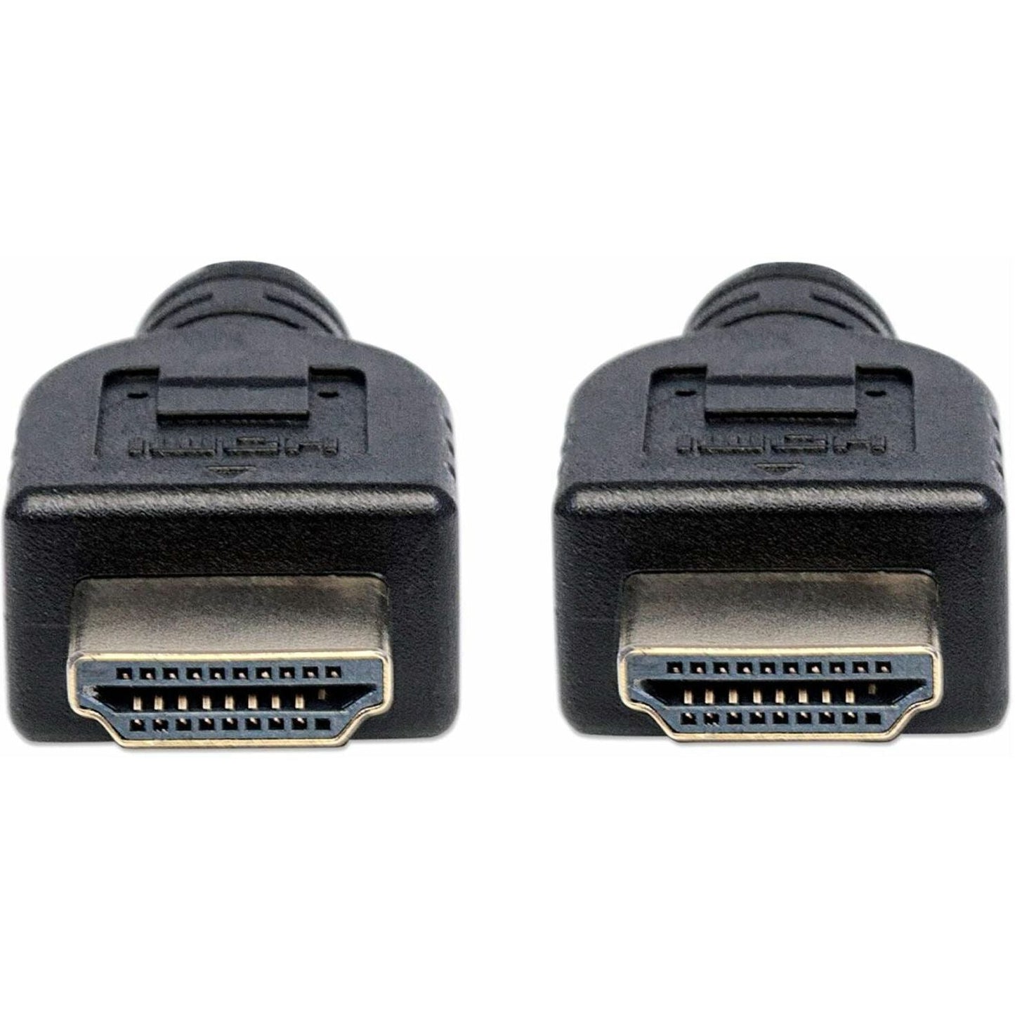 Manhattan In-wall CL3 High Speed HDMI Male to Male Cable with Ethernet Black 3 ft