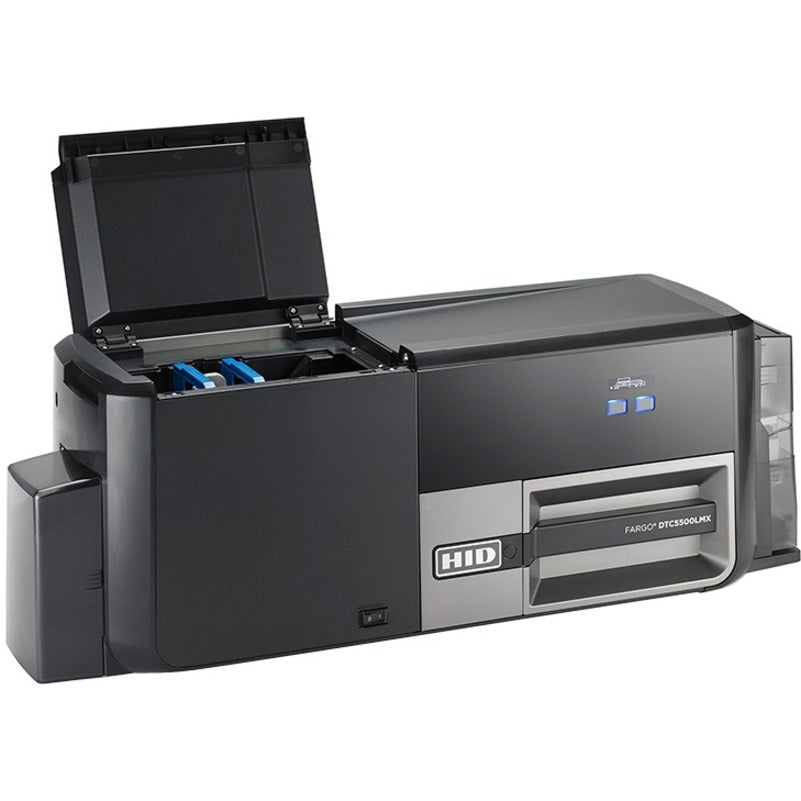 Fargo DTC5500LMX Double Sided Desktop Dye Sublimation/Thermal Transfer Printer - Color - Card Print - Ethernet - USB