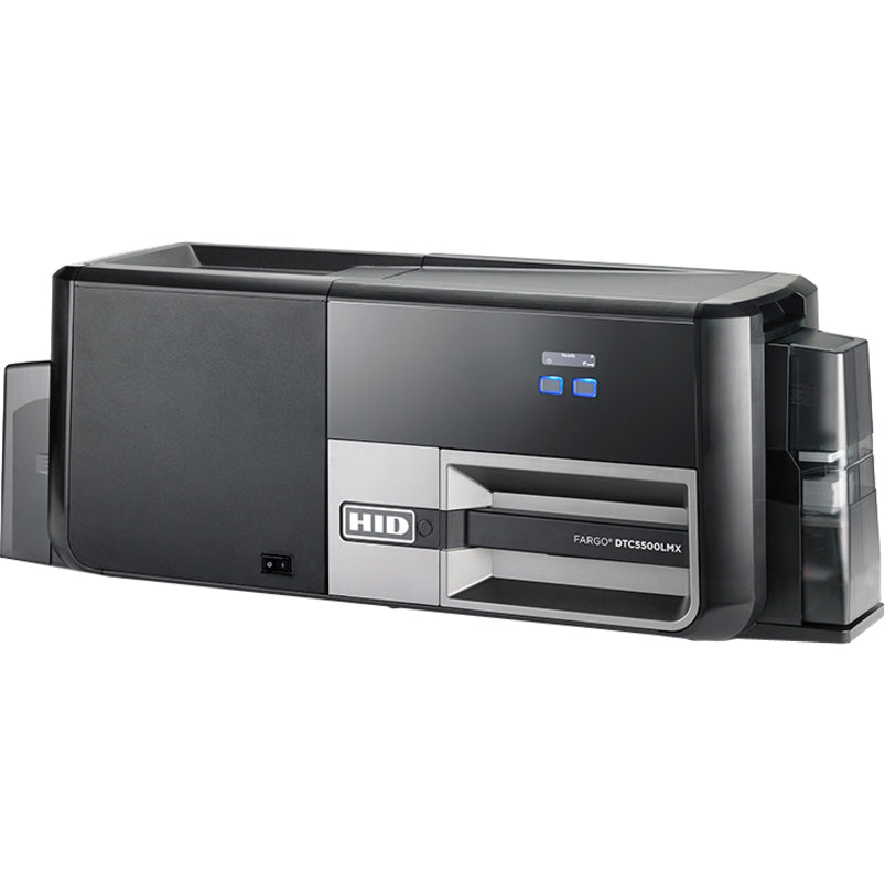 Fargo DTC5500LMX Double Sided Desktop Dye Sublimation/Thermal Transfer Printer - Color - Card Print - Ethernet - USB