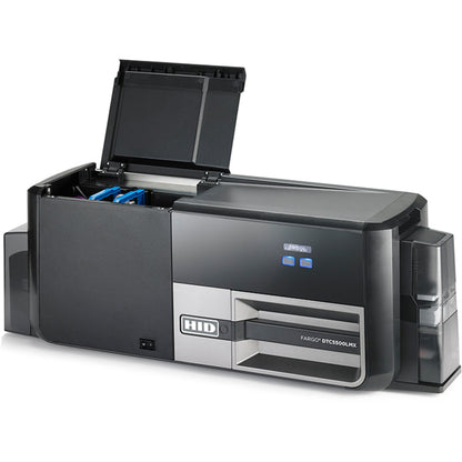 Fargo DTC5500LMX Double Sided Desktop Dye Sublimation/Thermal Transfer Printer - Color - Card Print - Ethernet - USB