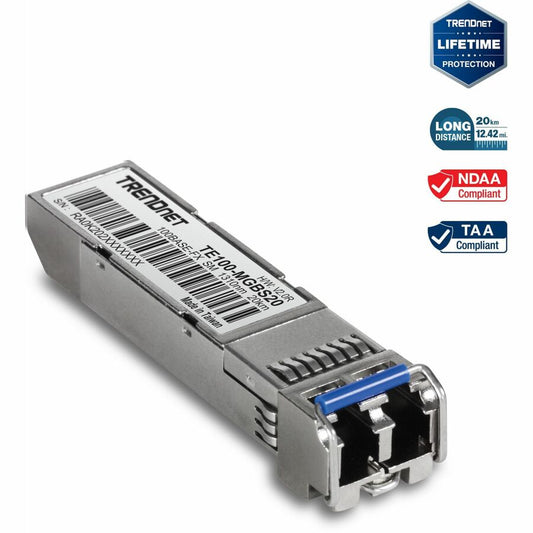 100BASE-FX SFP SINGLE MODE LC  