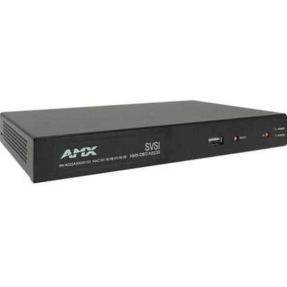 AMX H.264 Compressed Video over IP Decoder PoE SFP HDMI USB for Record