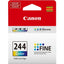 Canon CL-244 Original Inkjet Ink Cartridge - Color Pack