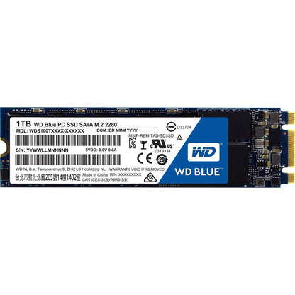 WD Blue M.2 1TB Internal SSD Solid State Drive - SATA 6Gb/s