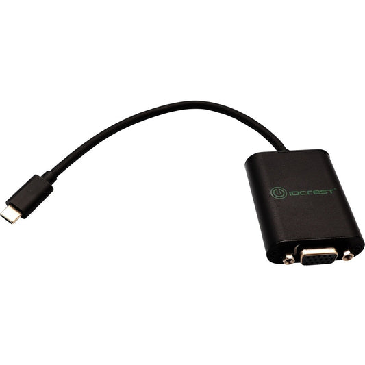 IO Crest USB 3.1 Type-C (DP) to VGA Adapter Type-C (DP Alt Mode) to VGA