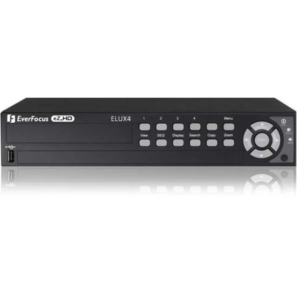 EverFocus 4 CH H.264 1080p Hybrid(AHD + TVI)DVR - 2 TB HDD