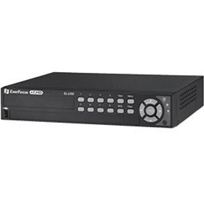 EverFocus 8 CH H.264 1080p Hybrid(AHD + TVI)DVR - 1 TB HDD